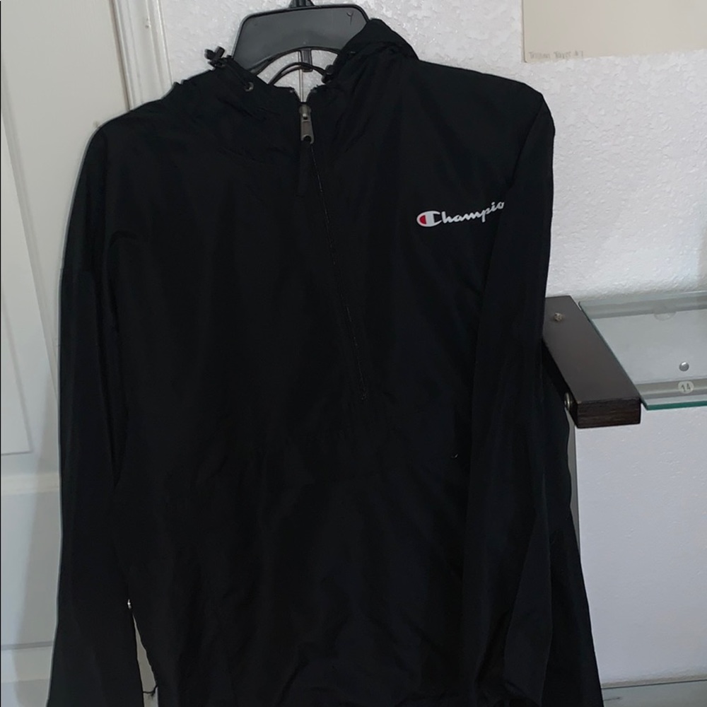 COPY - Black champion wind breaker